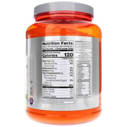 Whey Protein Isolate, NOW